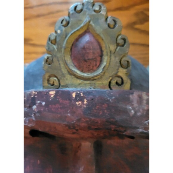 Handmade Vintage Nepal Tibet Mask - Picture 4 of 8